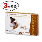 レボリューション小型犬用(体重4.6〜9.1kg)　1箱