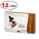 レボリューション小型犬用(体重4.6〜9.1kg)　4箱