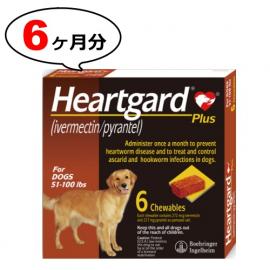 ハートガードプラスL(体重22.7〜45.4kg)カルドメック　1箱