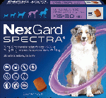 ネクスガードスペクトラ |  大型犬 | 3錠入