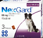 ネクスガード 68mg 中型犬用 3錠入(10-25kg)