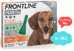 フロントラインプラス | 小型犬用 | 体重10kg以下 | 6本入 | 箱なし