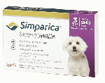 シンパリカ 10mg | 2.6-5.1kg | 3錠入 | ノミマダニ駆除 | Simparica