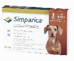 シンパリカ 20mg | 5.1-10.1kg | 3錠 | Simparica