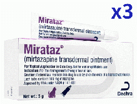 ミラタズ軟膏 | Mirataz | 猫用 | 5g | 3本