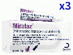 ミラタズ軟膏 | Mirataz | 猫用 | 5g | 3本